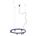 Люстра Nowodvorski 12283 Fourty Round GU10 R35+LED 7+6x10W+9W 3000K 710Lm IP20 синя1